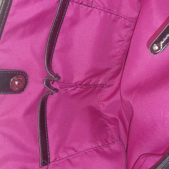 Nine West Black Multi Gemstone Patterned Medium Tote Bag w/ Matching Zip… - Picture 13 of 16